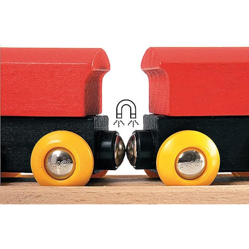 BRIO Classic Rail Figure 8 Set [Total 22 Pieces] Ages 2 and up (Train Toy Wooden Rail) 33028