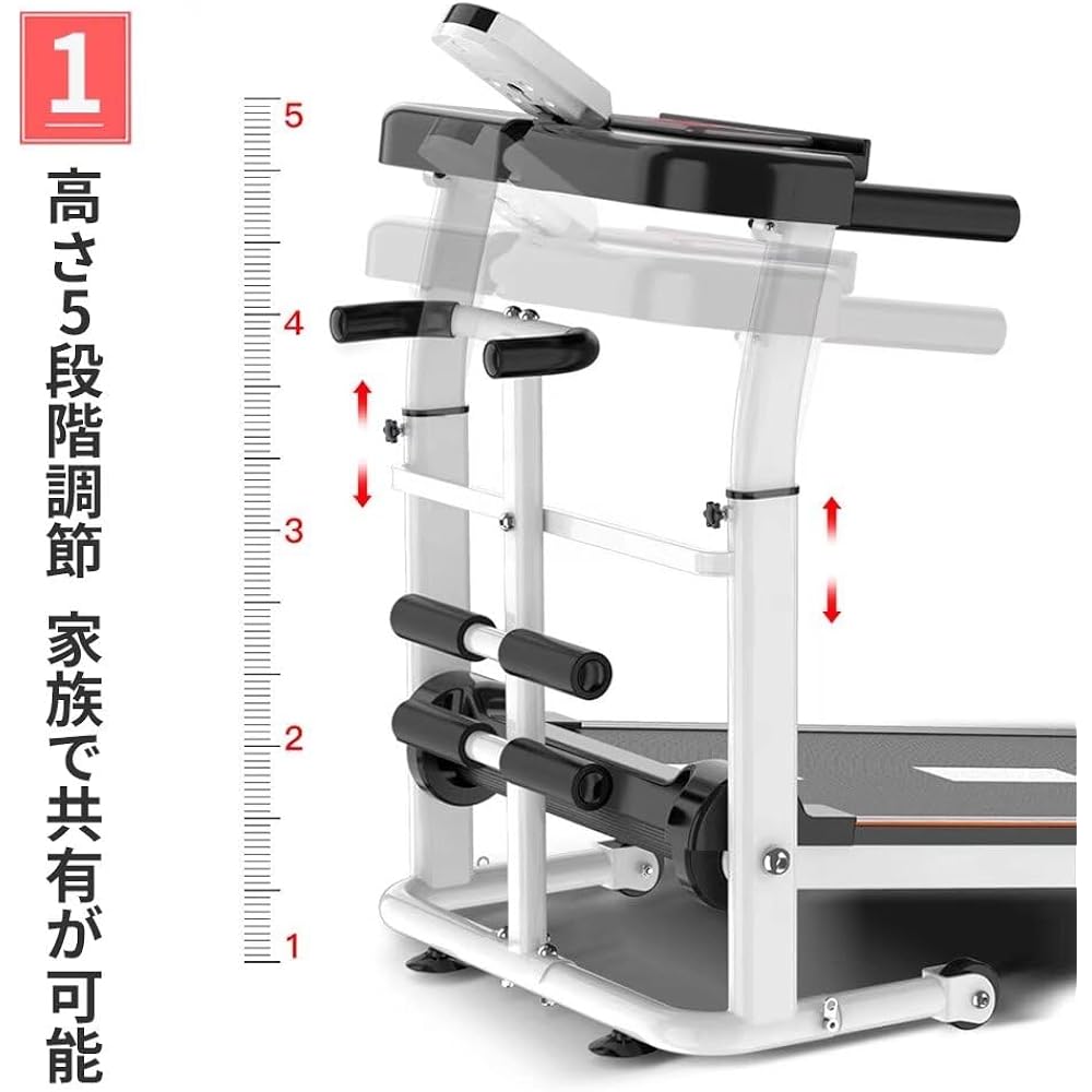 Nijakise2022 New Running Machine Self-propelled Walking Machine 4IN1 No Power Supply Required Room Runner Quiet Home Running Machine Foldable Health Equipment Ranking Muscle Training Abdominal Exercise Twisting Exercise Compact Lightweight Home Gym