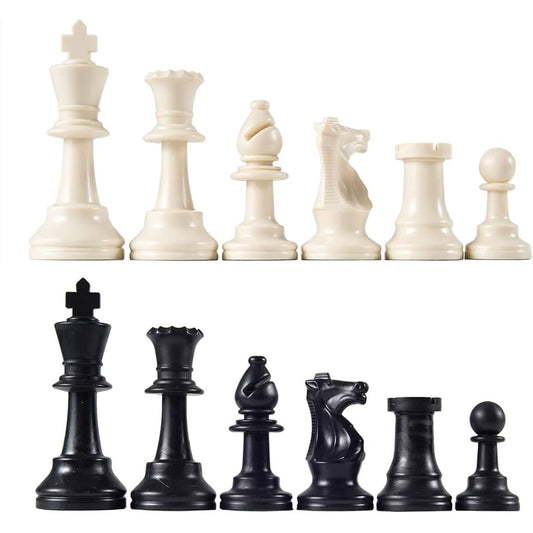 Wholesale Chess Heavy Tournament Triple Weight Chess Pieces 3 3/4 with King