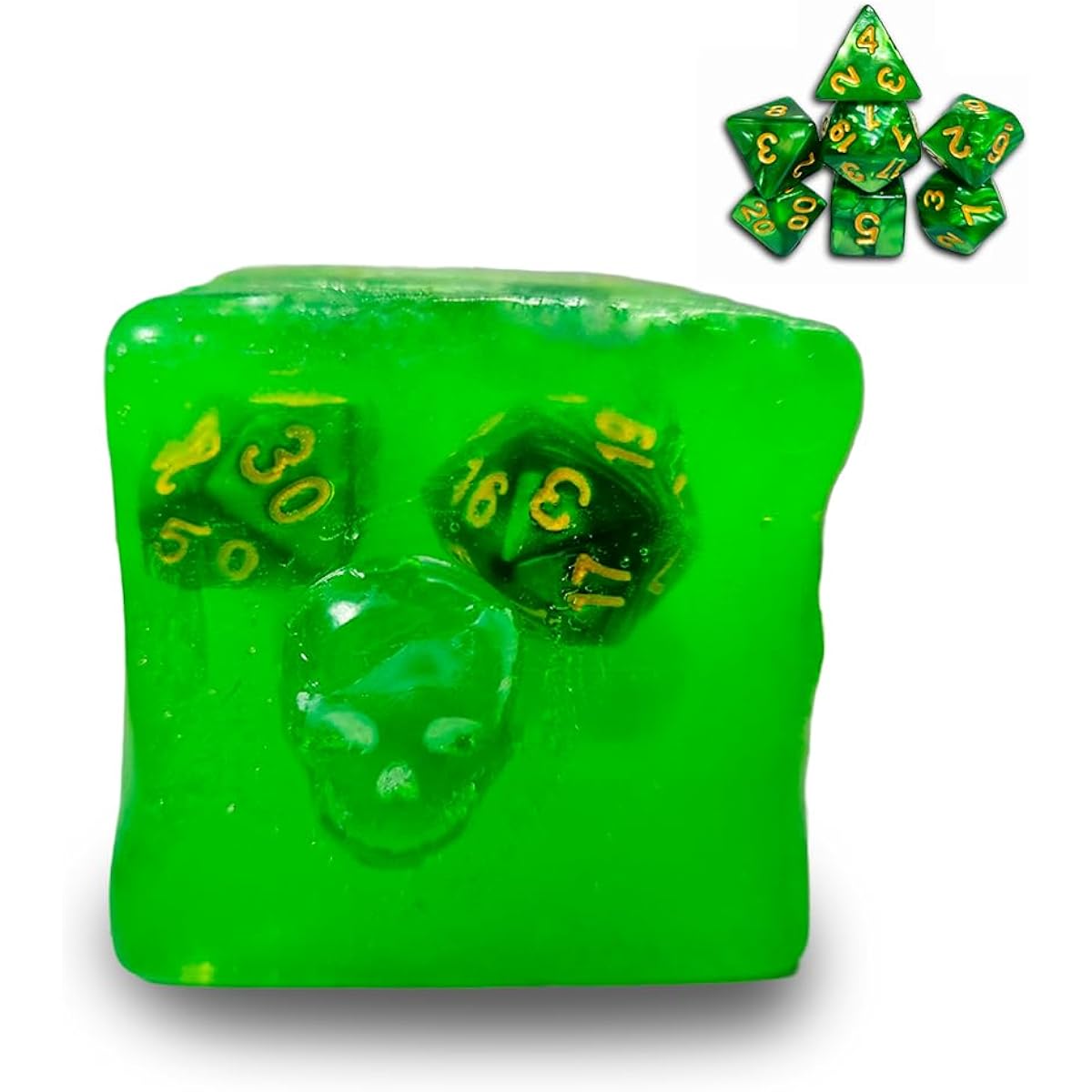 DND Soap Dice Gelatin Cube Dice Jail Timeout Gelatin Cube D&D Dungeon Master Dungeons and Dragons