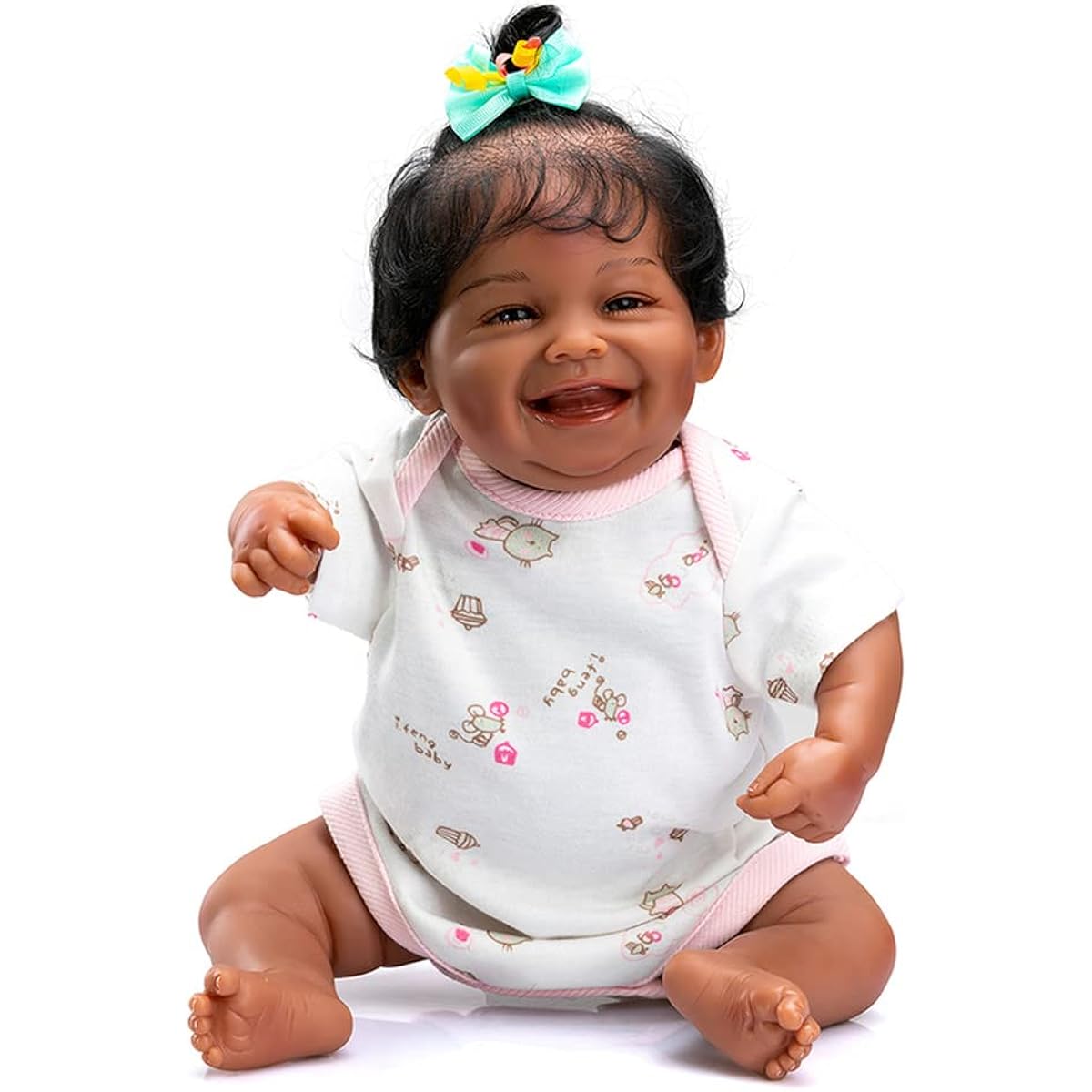 LONIAN Baby Doll Soft Simulation Silicone Vinyl 19inch 48cm Realistic Vivid Boy Girl Toy