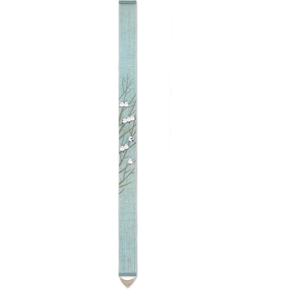 Tapestry "Shimaenaga" Stylish Modern Linen Fabric Thin Tapestry Wall Hanging