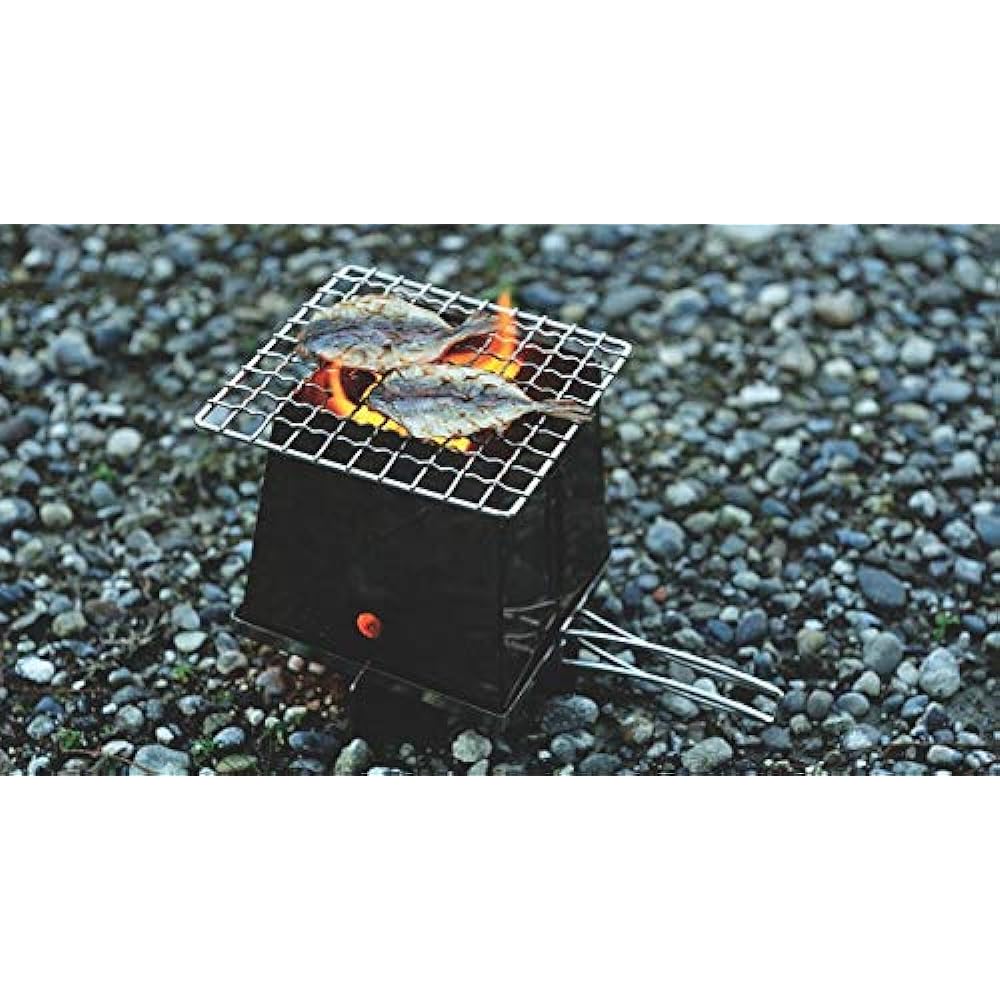 Uniflame Bonfire Stand Nature Stove & Nature Stove Grill SUS135 2 Piece Set (UNIFLAME) 683033 683217