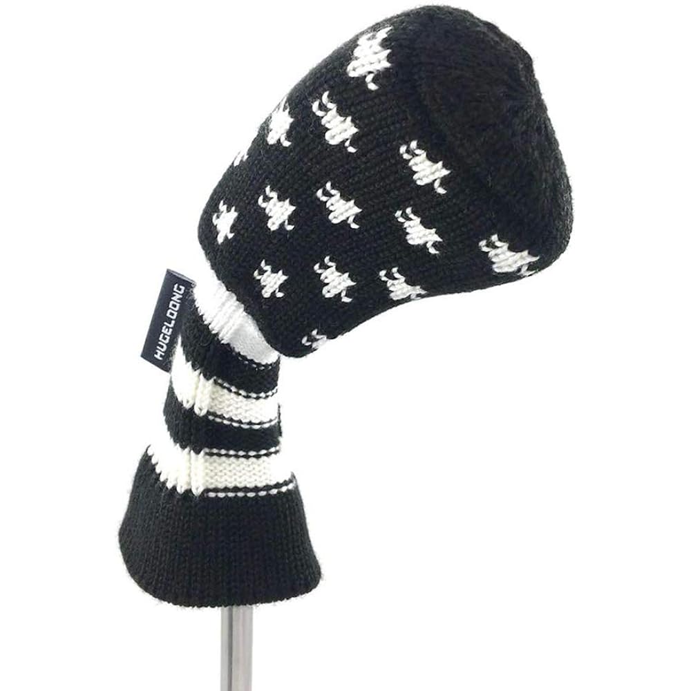 HUGELOONG Knit Golf Head Cover Iron Cover…