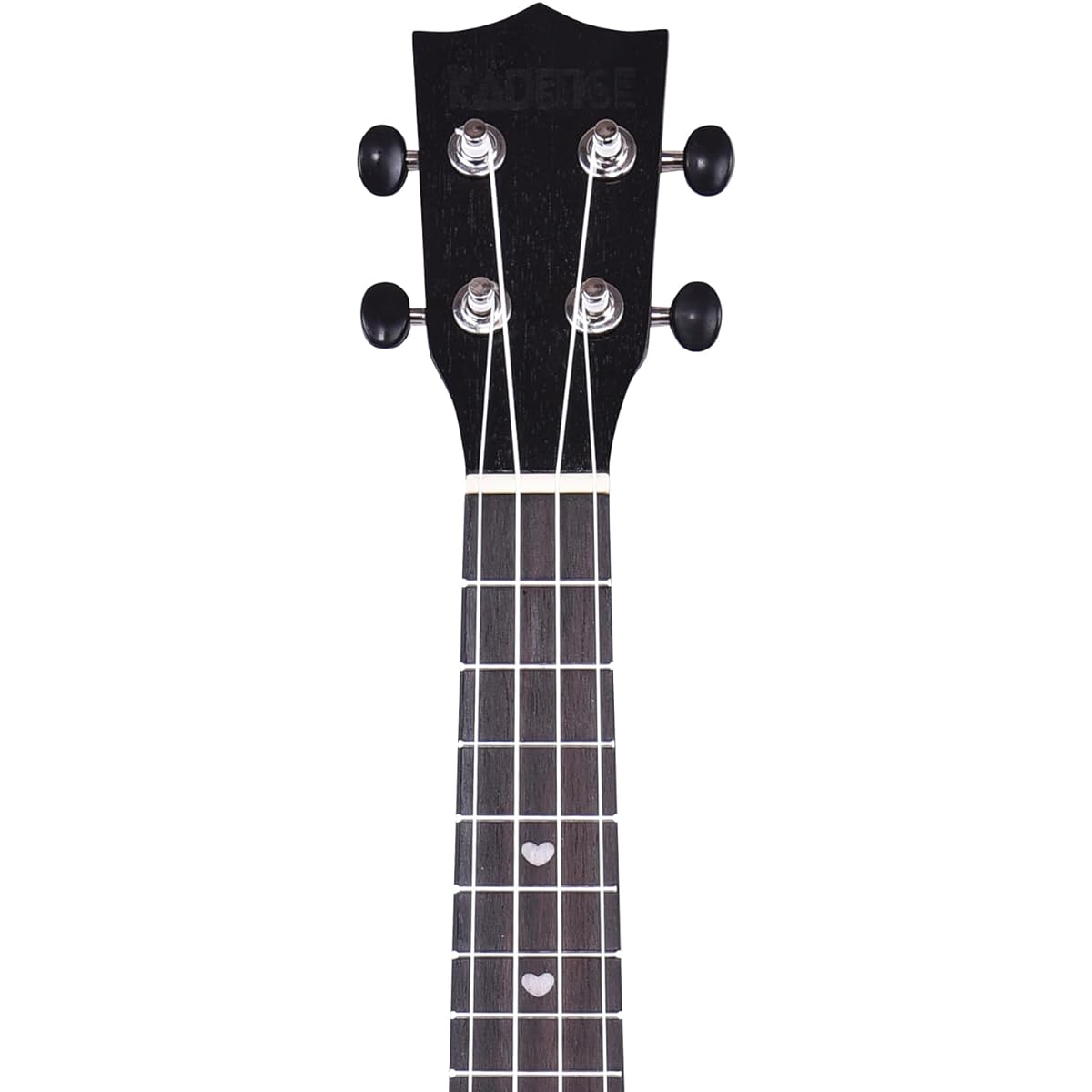 Kadence Ukulele 23" Concert Spring/Summer Ukulele Collection (Raven Black)