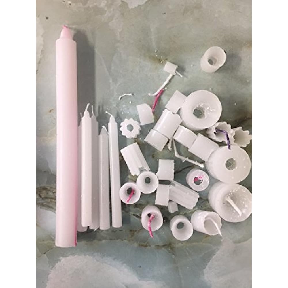 Paraffin wax, made by Kunikou Sangyo, the highest quality, assorted pieces of Hinode Fuji candles, mixed with stearic acid, with thread wick, shipped directly by Kunikou Sangyo [Candle, material, handmade, wax] (10kg)