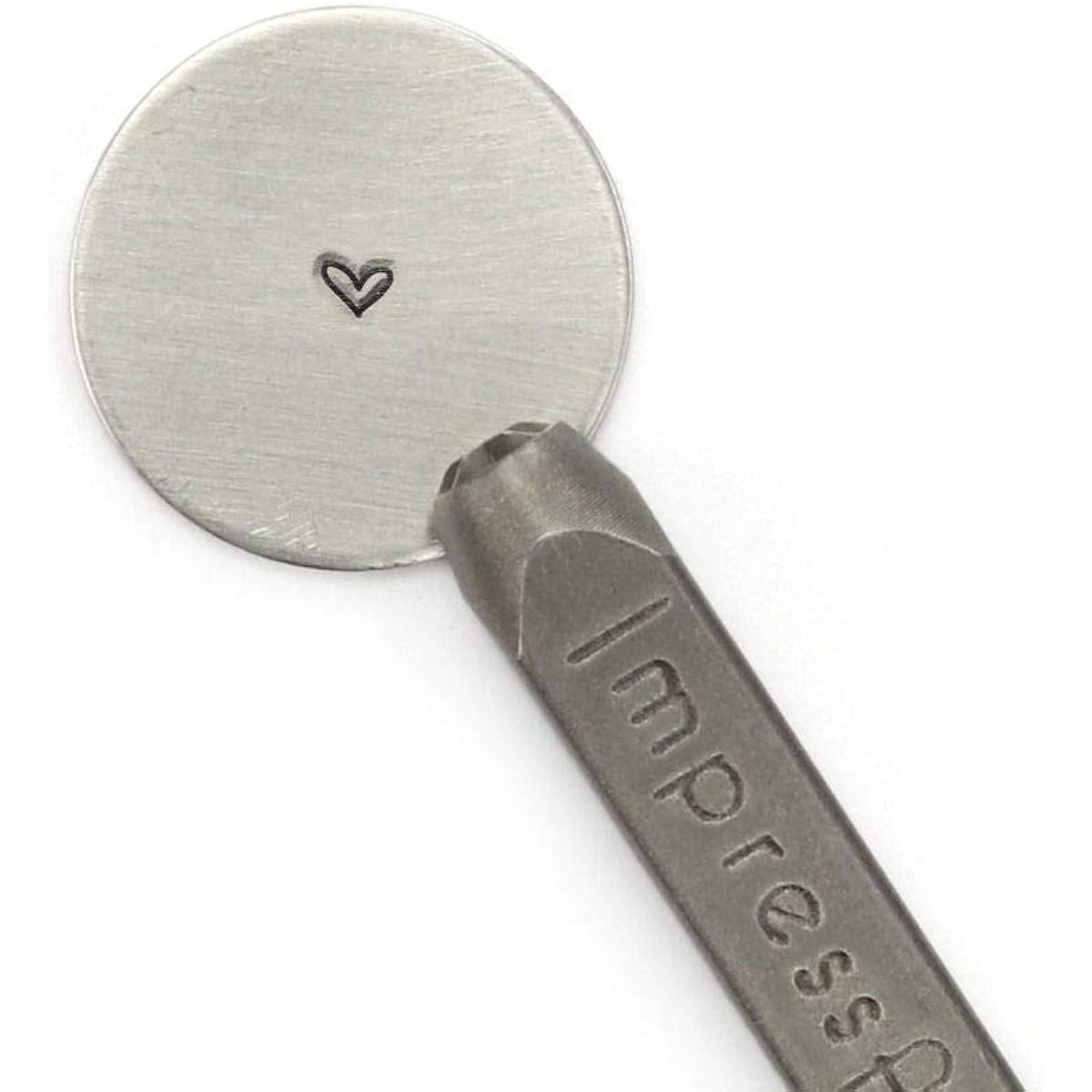 ImpressArt - Whimsy Heart Metal Stamp DIY Lovecraft Handmade Jewelry Making Stamping and Punching (3mm)