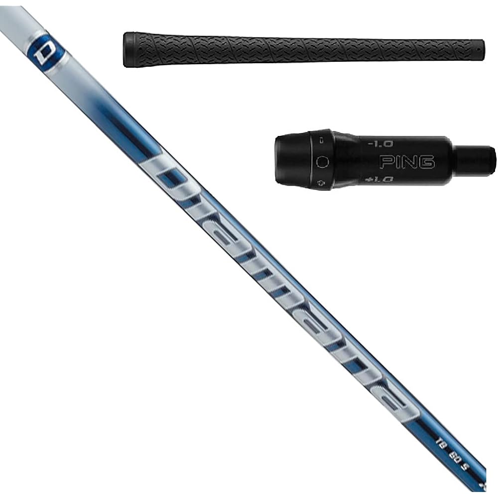 Shaft with sleeve for PING G425/G410 driver Diamana TB (with IOMIC grip)