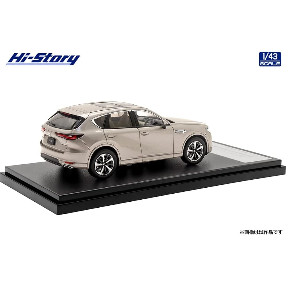 INTERALLIED Hi Story 1/43 Mazda CX-60 XD-HYBRID Premium Modern (2022) Platinum Quartz Metallic Finished Product