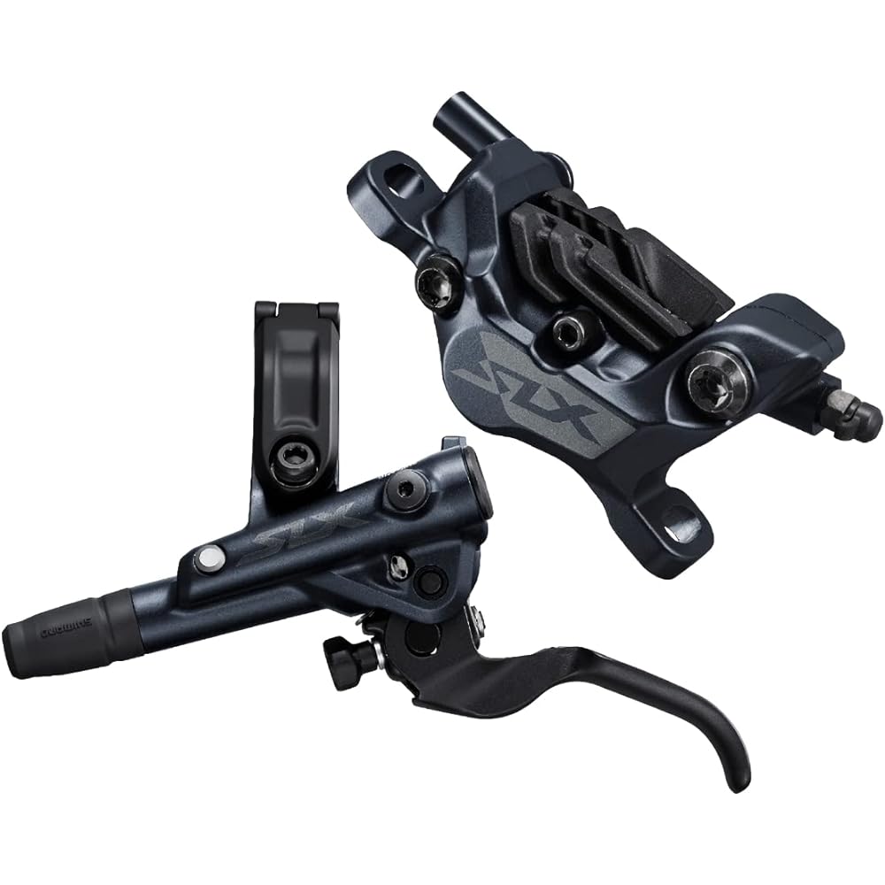 SHIMANO SLX BL-M7100L/BR-M7120 Metal 1700mm Left Rear JKIT/Lever, Caliper, Hose, Oil Filling Set JKIT Oil filled, Hose connected to caliper side