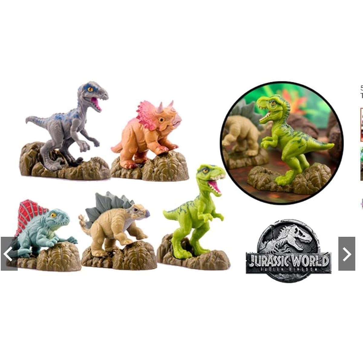 Buddy N Buddies Micro Dinosaur Collection 5 Pack Figure Dinosaurs