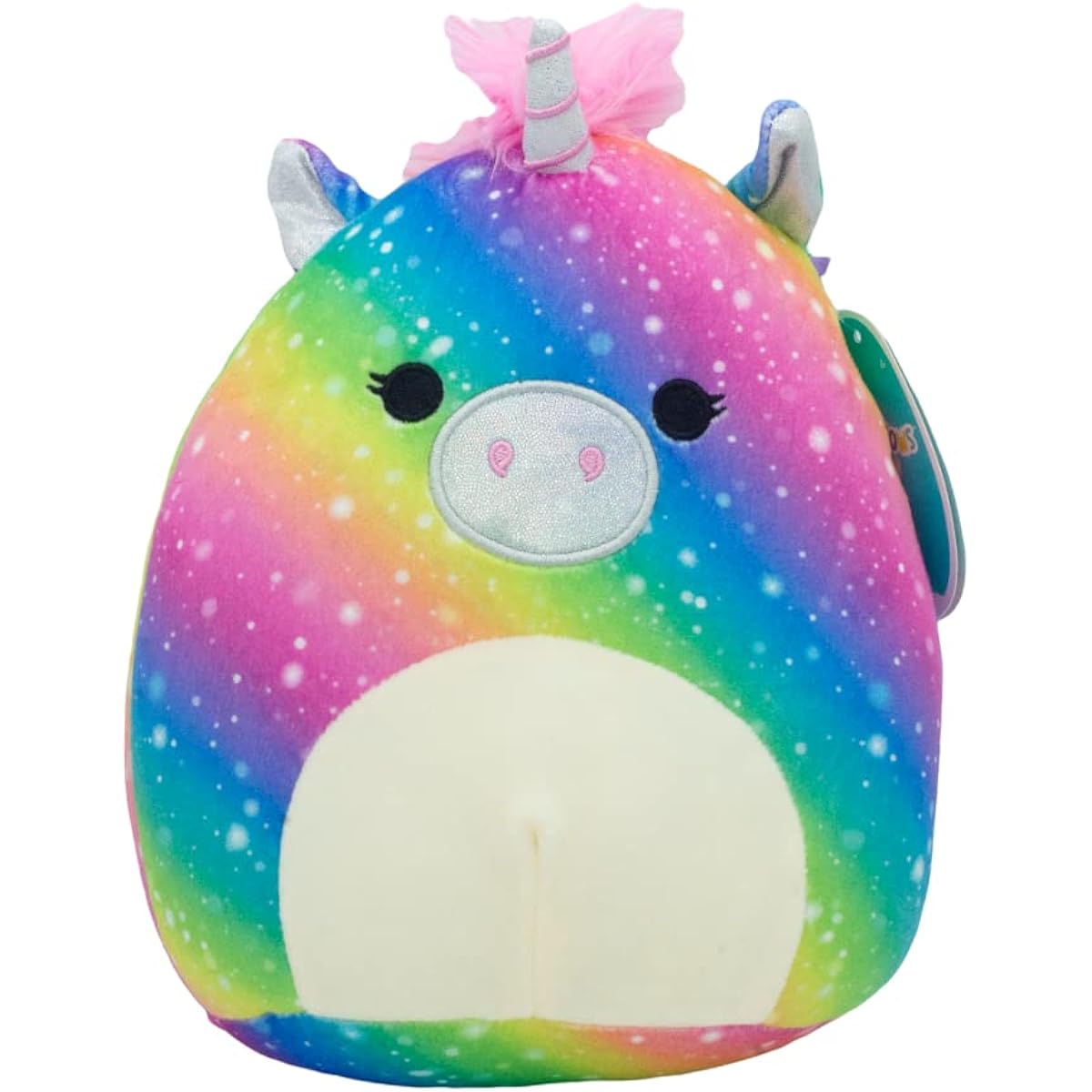 Squishmallow Official Kellytoy Plush Squishy Soft Pride Squad - 8" Prim Rainbow Unicorn