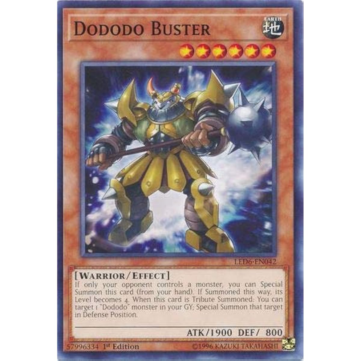 Dododo Buster - LED6-EN042 - Common - First Edition.