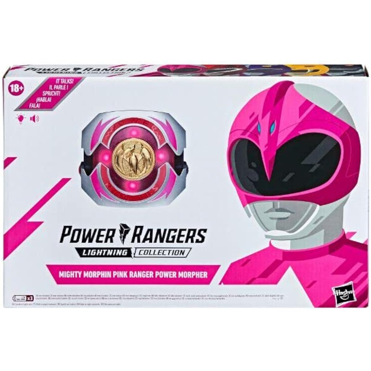 Mighty Morphin Power Rangers Lightning Collection Premium Power Morpher (Pink)