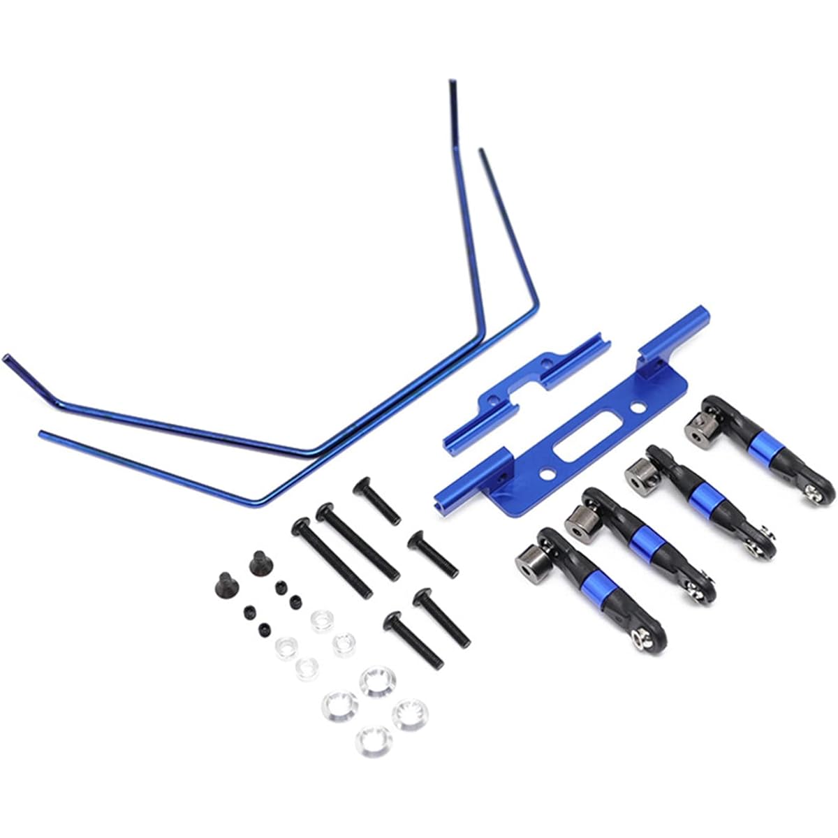 Front & Rear Wide Sway Bar Set 1/10 Short Course Truck Traxxas Slash 2WD RC Vehicle Suspension Sway Parts