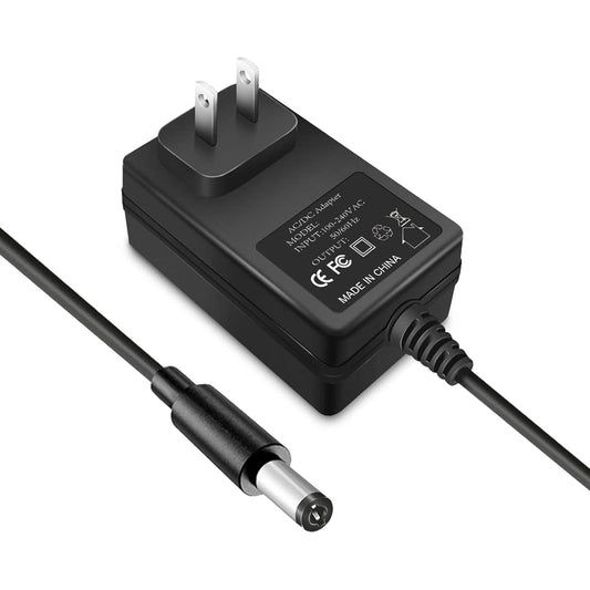 12V Wall Charger AC Power Cord for Portable DVD Player Compatible with UEME/HDJUNTUNKOR/DBPOWER Portable DVD