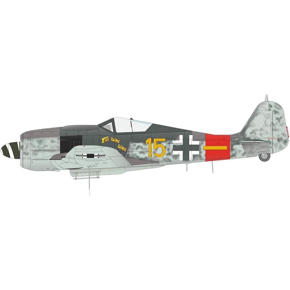 Eduard 1/48 Bunny Fighter Club Luftwaffe Focke-Wulf Fw190A-8/R2 w/Look Instrument Panel Plastic Model EDUBFC088