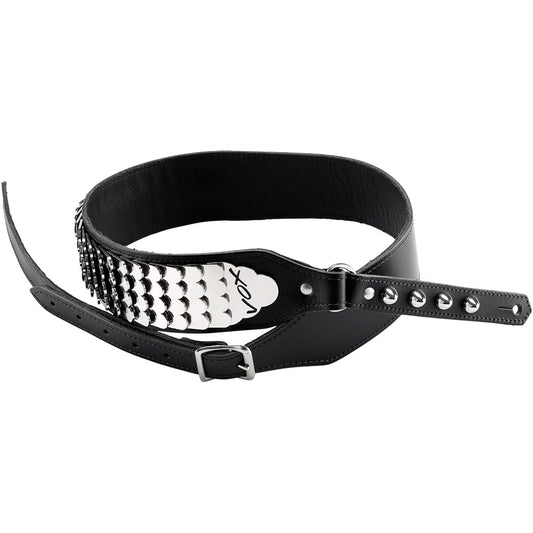 VOX guitar python strap leather PYTHON STRAP V822 black black