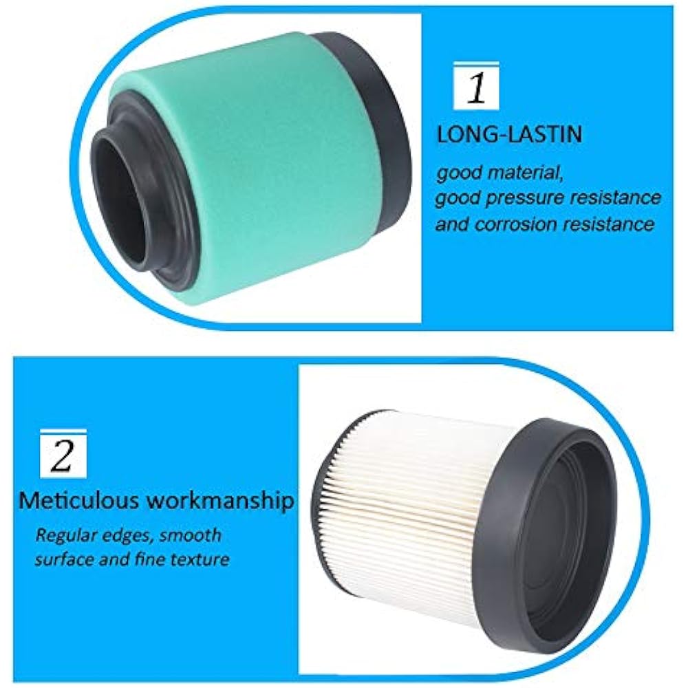 1253372 Air Filter Pre-Filter Kit for 2001-2009 Polaris Trail Boss 325 330 2x4 4x4 Magnum Blazer Quad ATV
