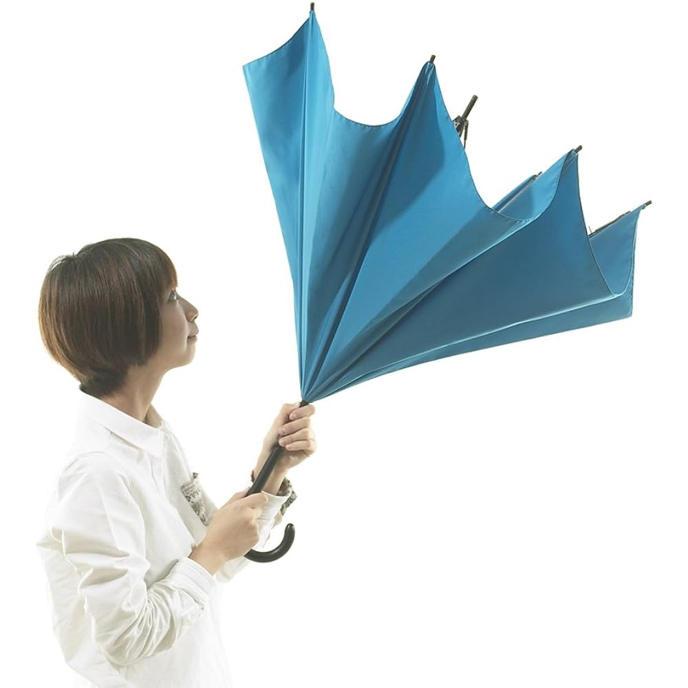 Ash Concept +d UnBRELLA Umbrella Light Blue D-870-LB