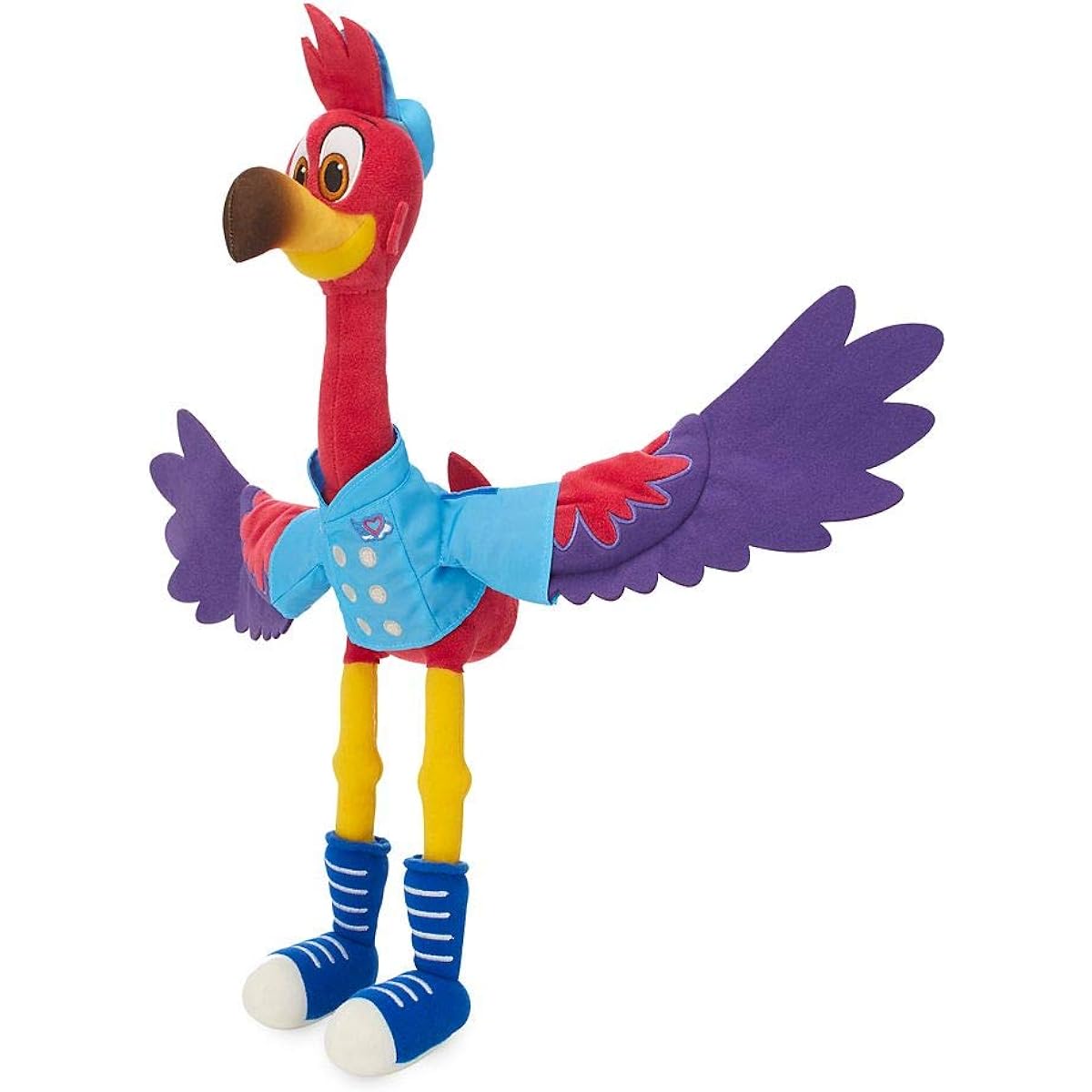 Disney Tots Fly! I want to deliver your baby! Freddy Plush Toy T.O.T.S. Flamingo M 30cm 42cm Disney Store