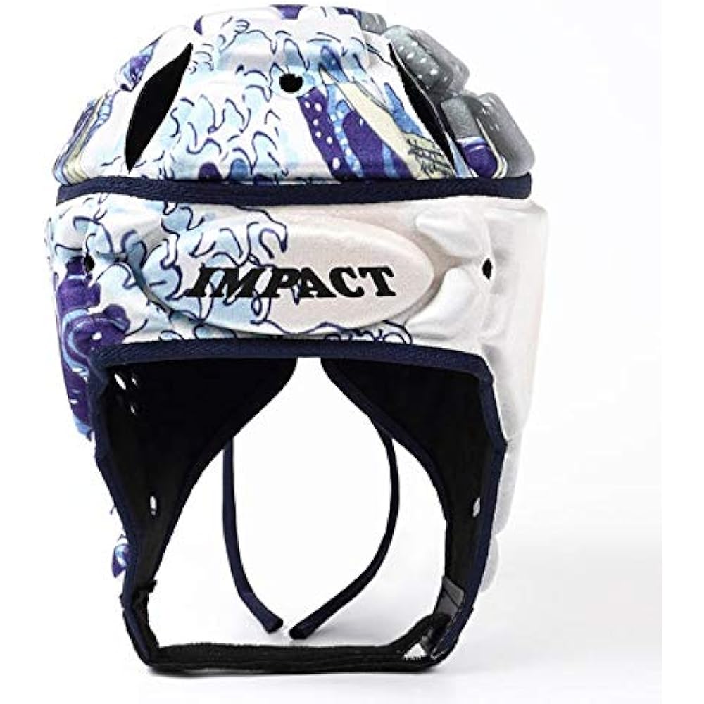 [Impact] Rugby Head Cap Japanese Pattern Hokusai