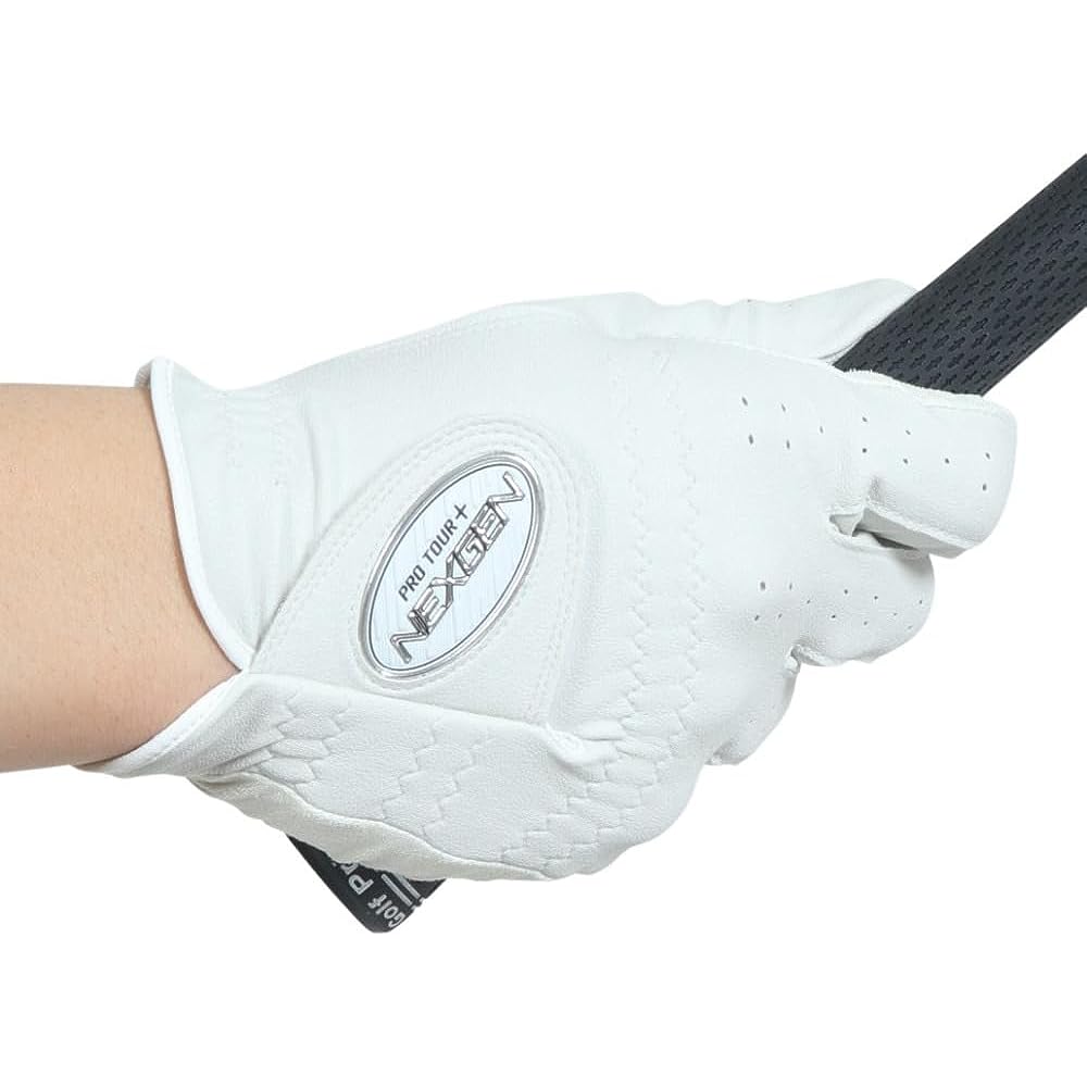 NEXGEN Golf [Right Hand Artificial] NGV NANOX PROTOUR+3 Glove 414NXHS0T1402 R (White/22.0/Men's)