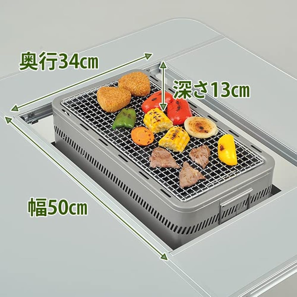 [Campers Collection Yamazen] BBQ Holiday Table BBT-1280