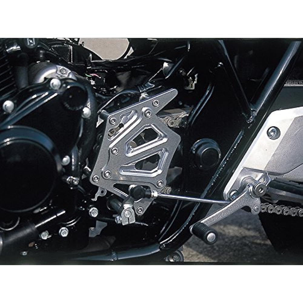 POSH Motorcycle Supplies Sprocket Cover Black/Red CB400SF V-TECH2/3 CB400SB (SUPER BOL D'OR) 051201-26