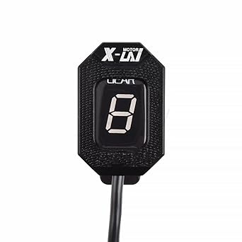 Speed Display Meter Waterproof Motorcycle Digital Speedometer Gear 1-6 LCD Speed Display for Honda VFR750 1994-1997 VFR800 Interceptor 1998-2005
