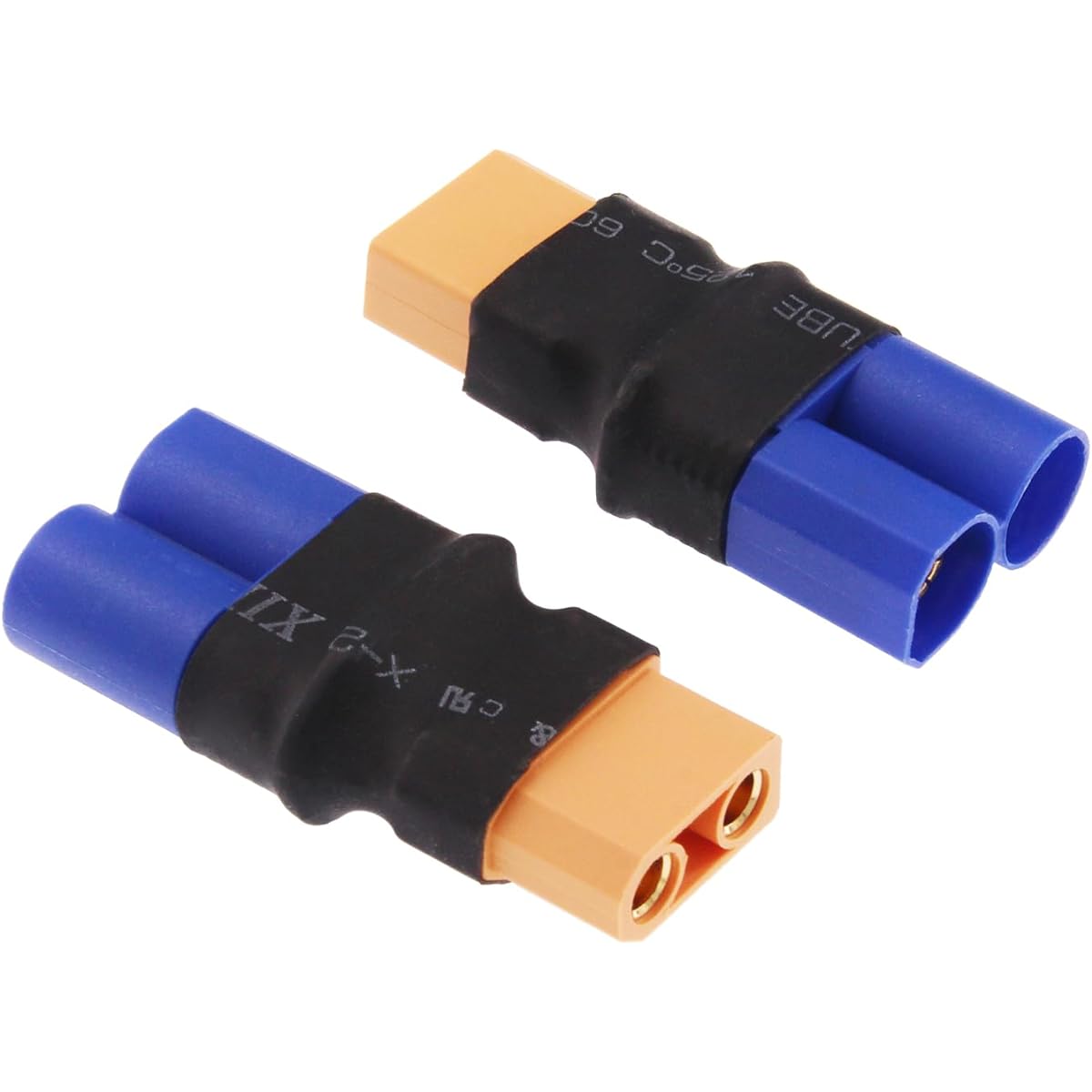 OliRC 2pcs Male EC8 to Female XT90 XT-90 RC Connector Adapter (C183-2)