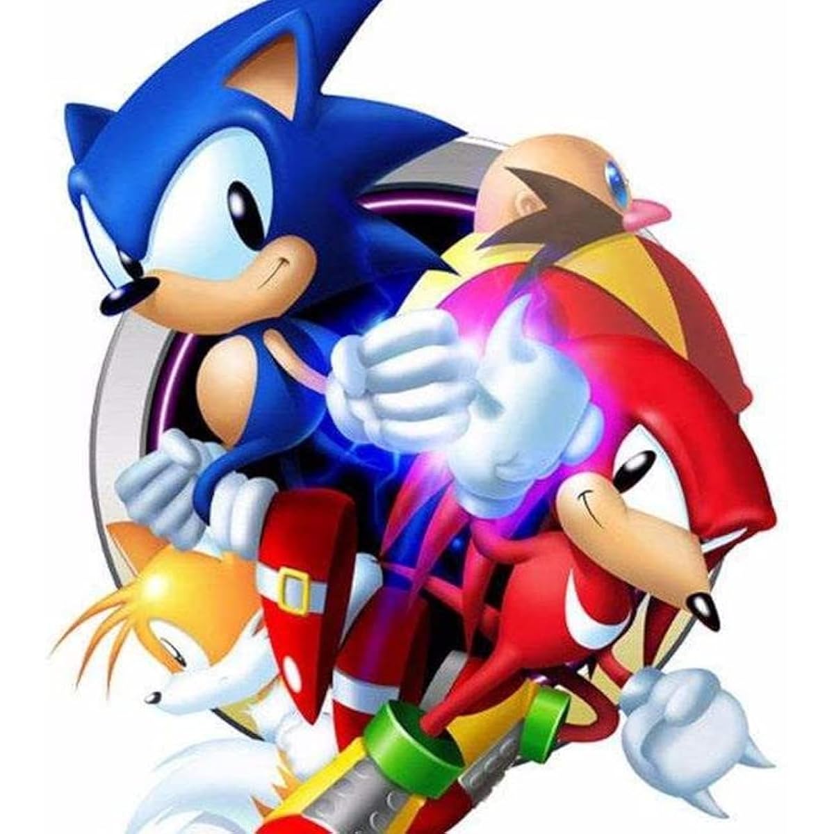 Sonic Plush Toy Sonic the Hedgehog Sonic Toy 10-12 Inch Sonic Series Action Figure Plush Toy Sonic Mania Mod Eggman Cream the Rabbit (Cream the Rabbit)