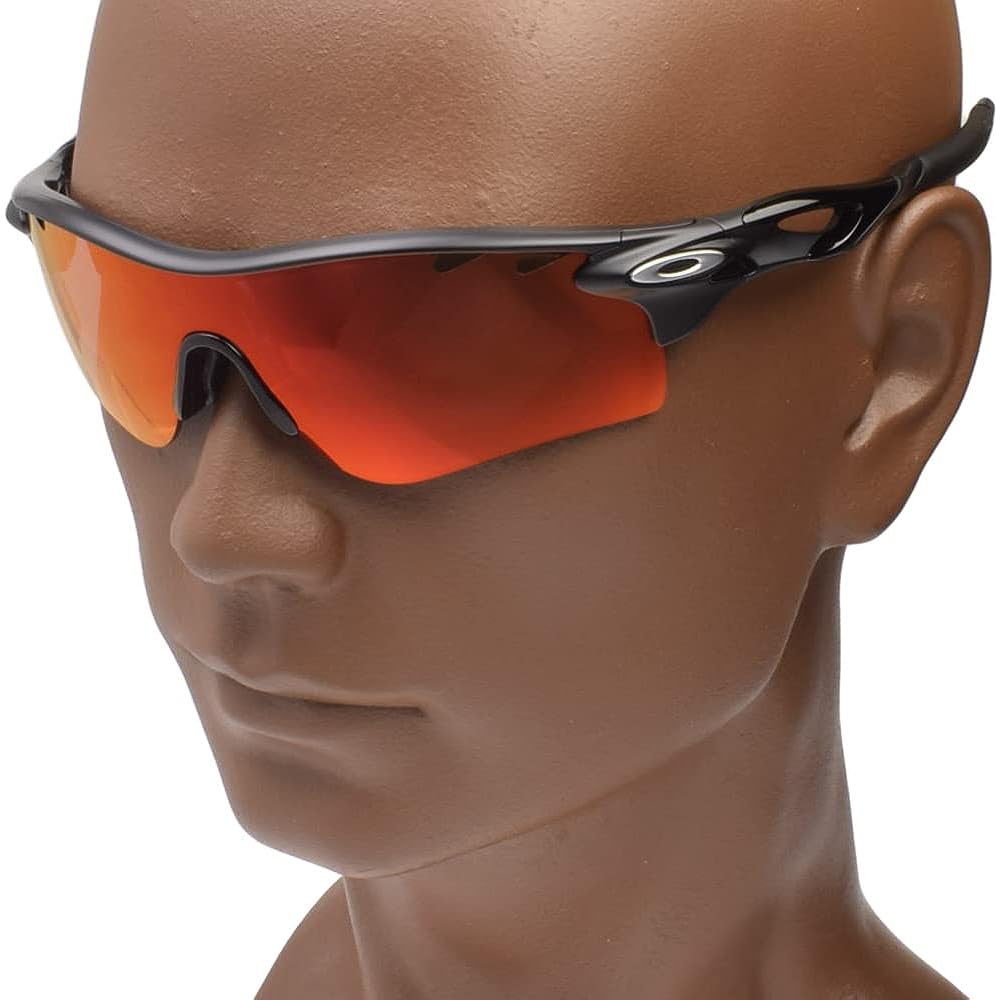 ZERO brand Oakley RADARLOCK PATH replacement lens RED MIRROR VENTED