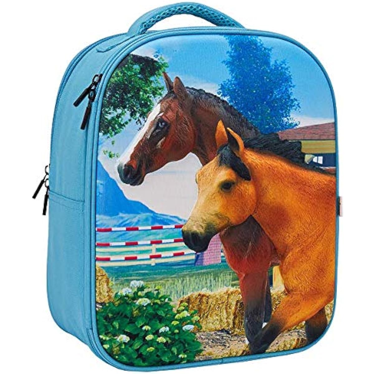 MOJO 3D Horse Club Backpack Playscape Playset Complete Collection with Figures Ages 3+