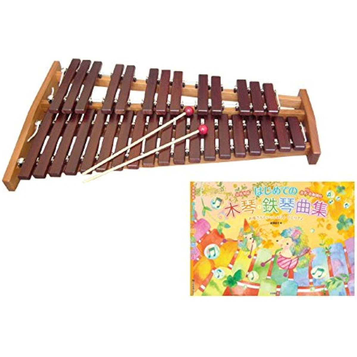 Cricket Xylophone Premium Tabletop Xylophone ECO32 Song Collection Set