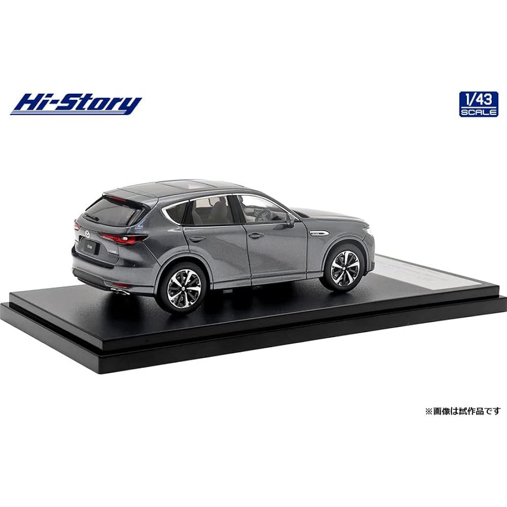 INTERALLIED Hi Story 1/43 Mazda CX-60 XD-HYBRID Premium Modern (2022) Machine Gray Premium Metallic Finished Product