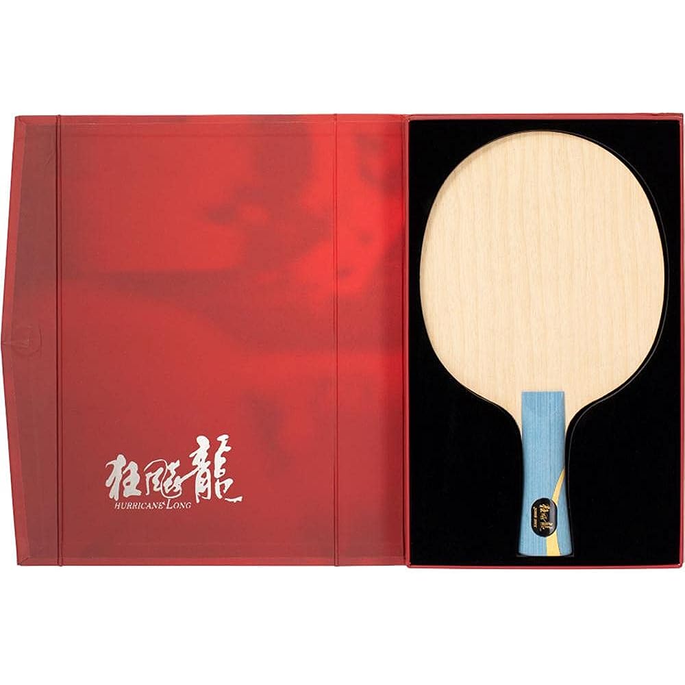 Nittaku Table Tennis Racket Kyo Leopard Dragon 5 Shakehand Attack 5 Pieces Plywood + 2 Aryl Carbon Flare NC0368