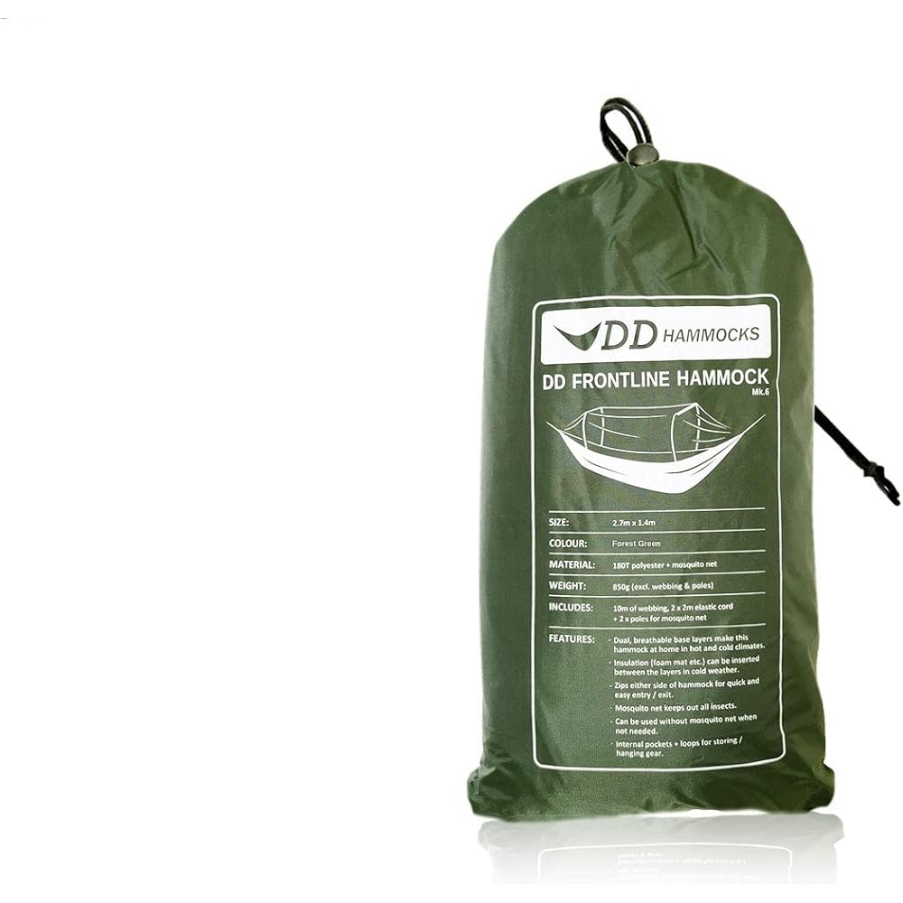 DD Hammocks DD Frontline Hammock (Forest Green) Genuine Japanese Product
