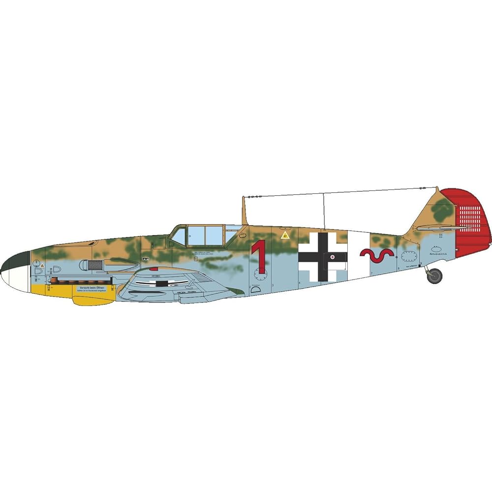 Eduard 1/72 Dual Combo Limited Edition Beautiful New Machine Part 2 Bf109G-2/4 Plastic Model EDU2143