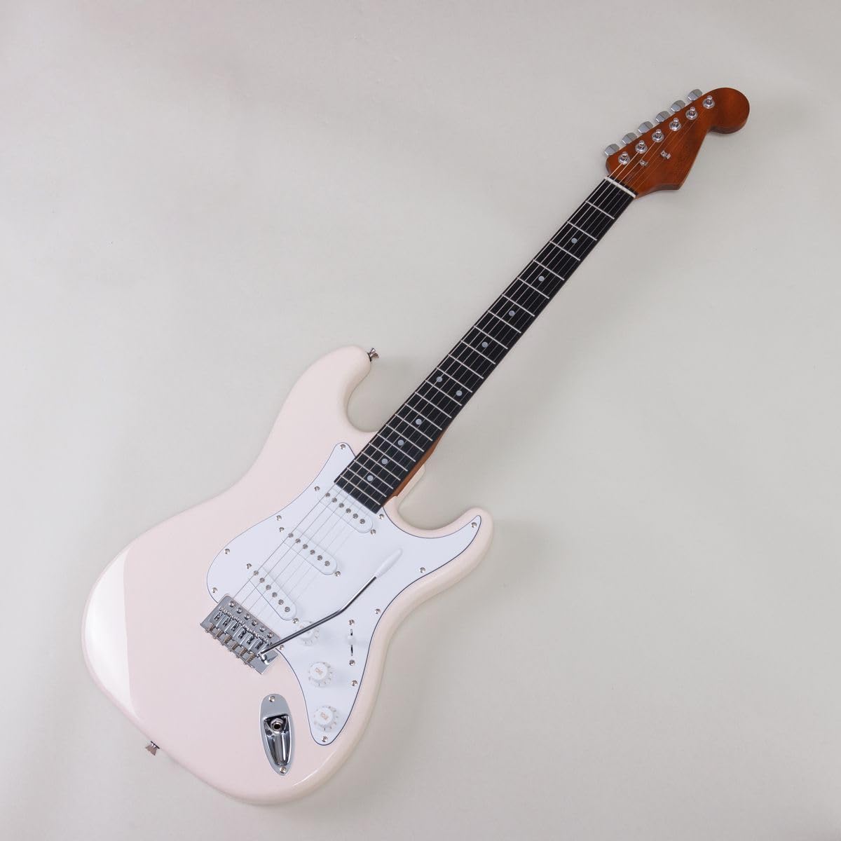 BUSKER'S BST-Standard PKW Stratocaster Roasted Maple Neck Round Edge Fret Electric Guitar Buskers