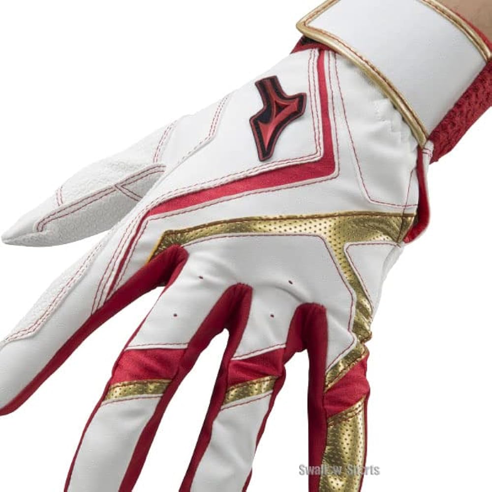 Baseball Mizuno batting gloves batting gloves WILLDRIVE RED for both hands 1EJEA240 MIZUNO