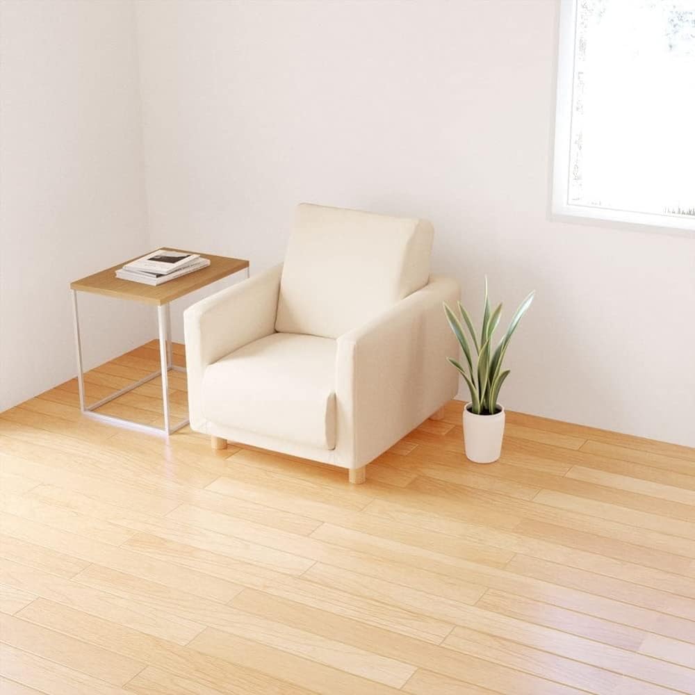 MUJI Sofa Body White Width 77 x Depth 85 x Height 70cm 1 Seater Urethane Pocket Coil 82846225