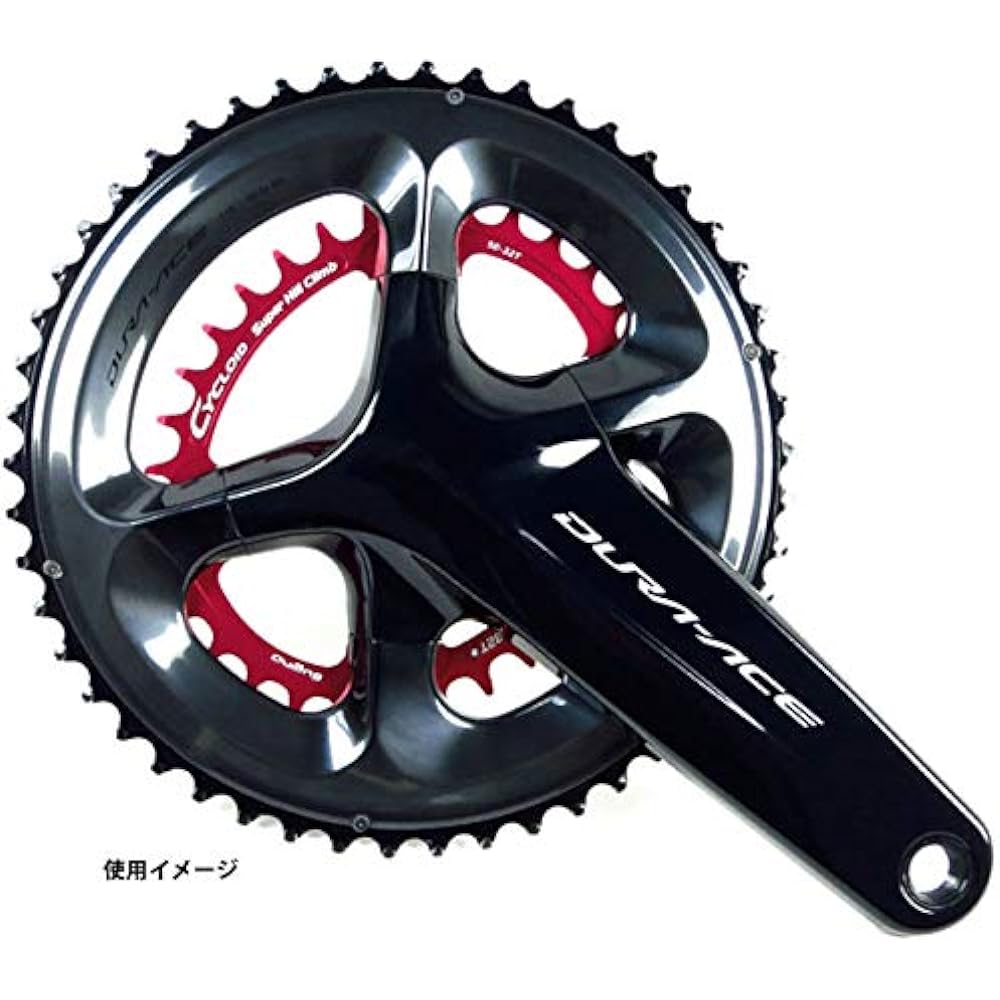 Sugino CY4-SHC Red 34T Chainring 1 Piece