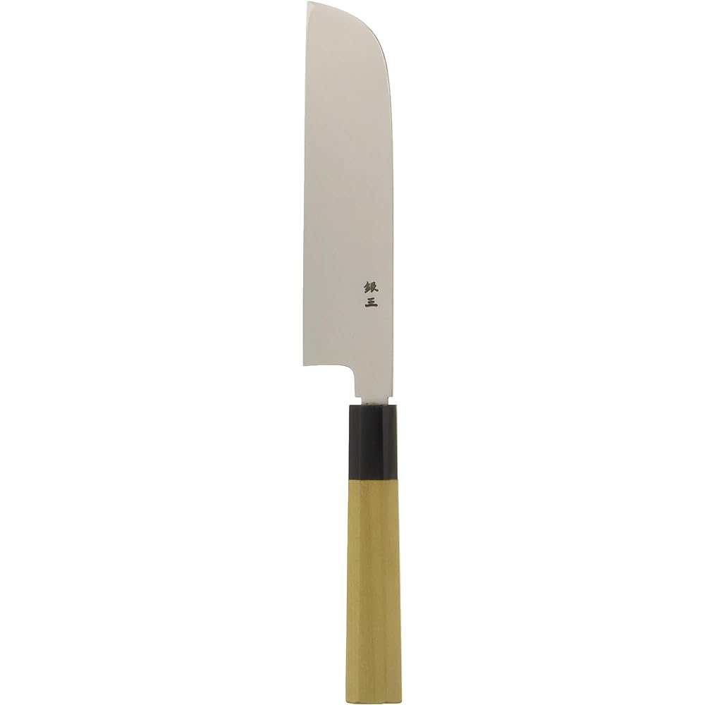 Endo Shoji Commercial Sabun sickle-shaped thin blade 18cm Ginzo mirror finish Made in Japan ASB43018