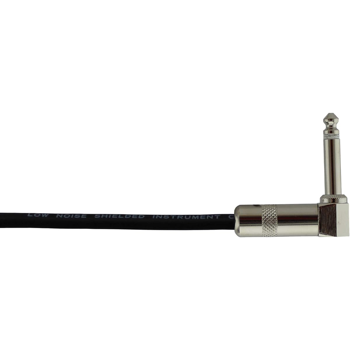 StageMASTER SEGL-15 15' Instrument 1/4" Straight Connector L-Shaped 1/4" Connector Low Noise Shielded Cable