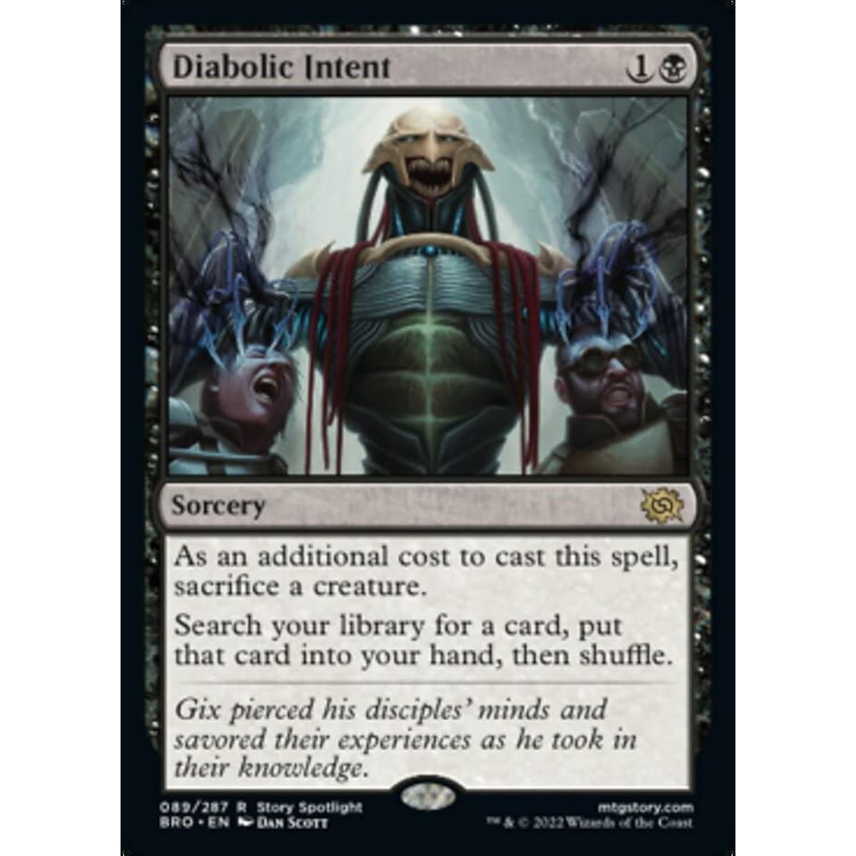Magic: The Gathering - Diabolic Intent (089) - The Brothers' War