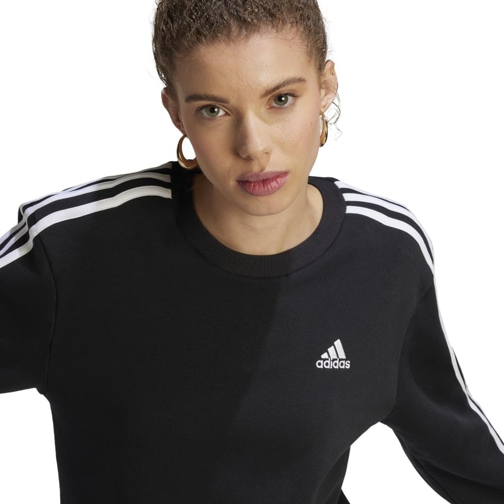 (Adidas) adidas W ESS 3S Brushed lining crew sweatshirt
