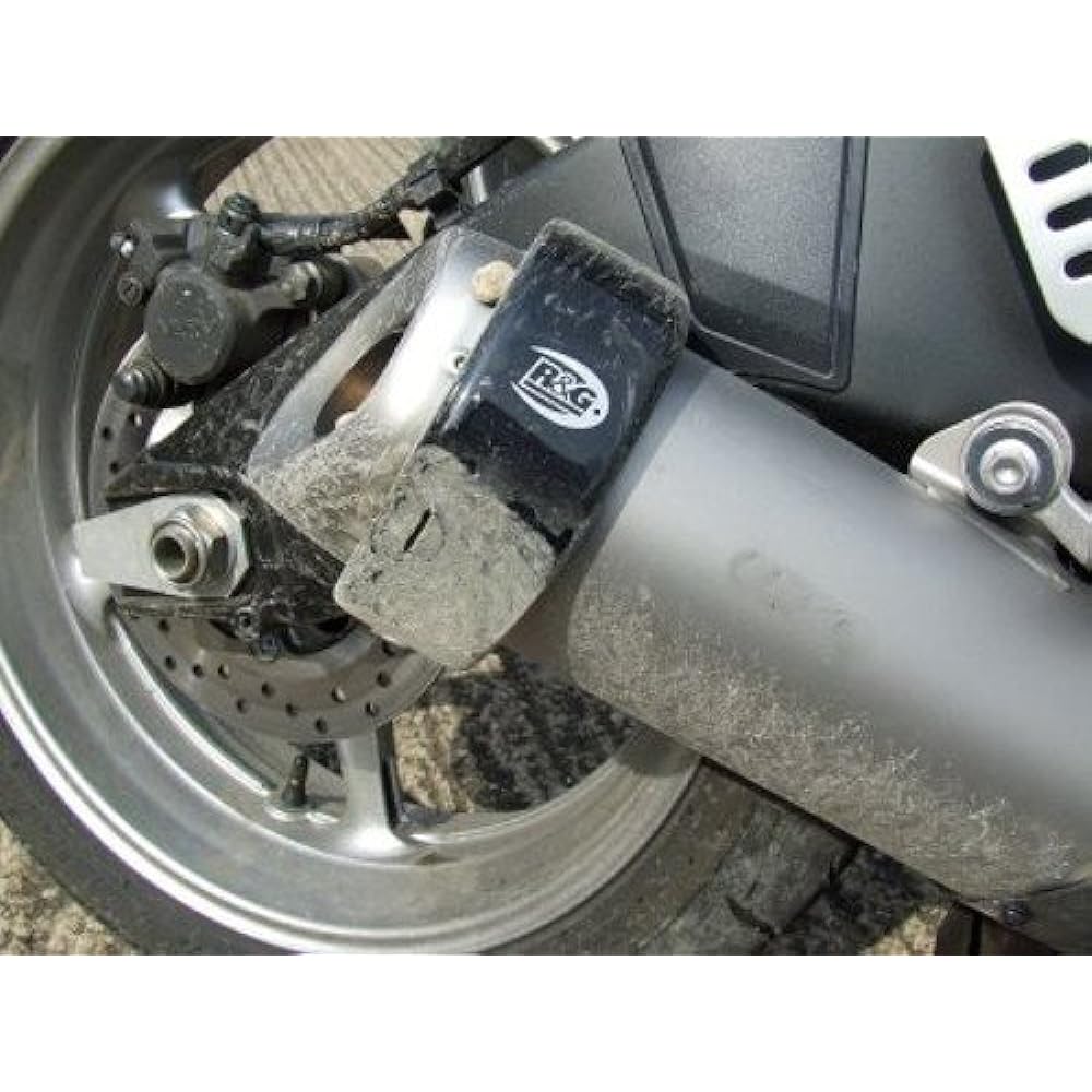 R&G Exhaust Protector Akrapovic Hexagonal Black RG-EP0008BK