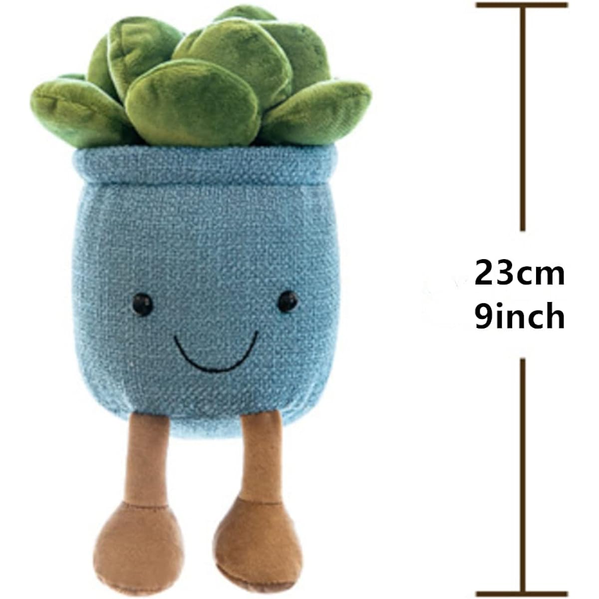 Succulent Throw Pillows Mushroom Stuffed Animal Toy Cactus Stuffed Animal Tulip Flower Pot Plush Toy 9 Inch Cute Soft Plant Throw Pillows Decorative Stuffed Animal Flower Pot Plush Toy Pot Pillow