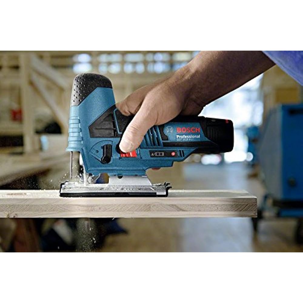 Bosch Professional 10.8V Cordless Jigsaw (Body only, battery and charger sold separately) GST10.8V-LIH Green